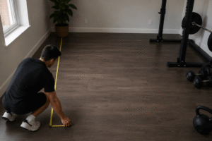 How to Measure Your Space for Home Gym Flooring 